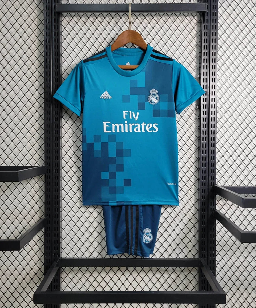 Real Madrid 17/18 Third Away Jersey Kids