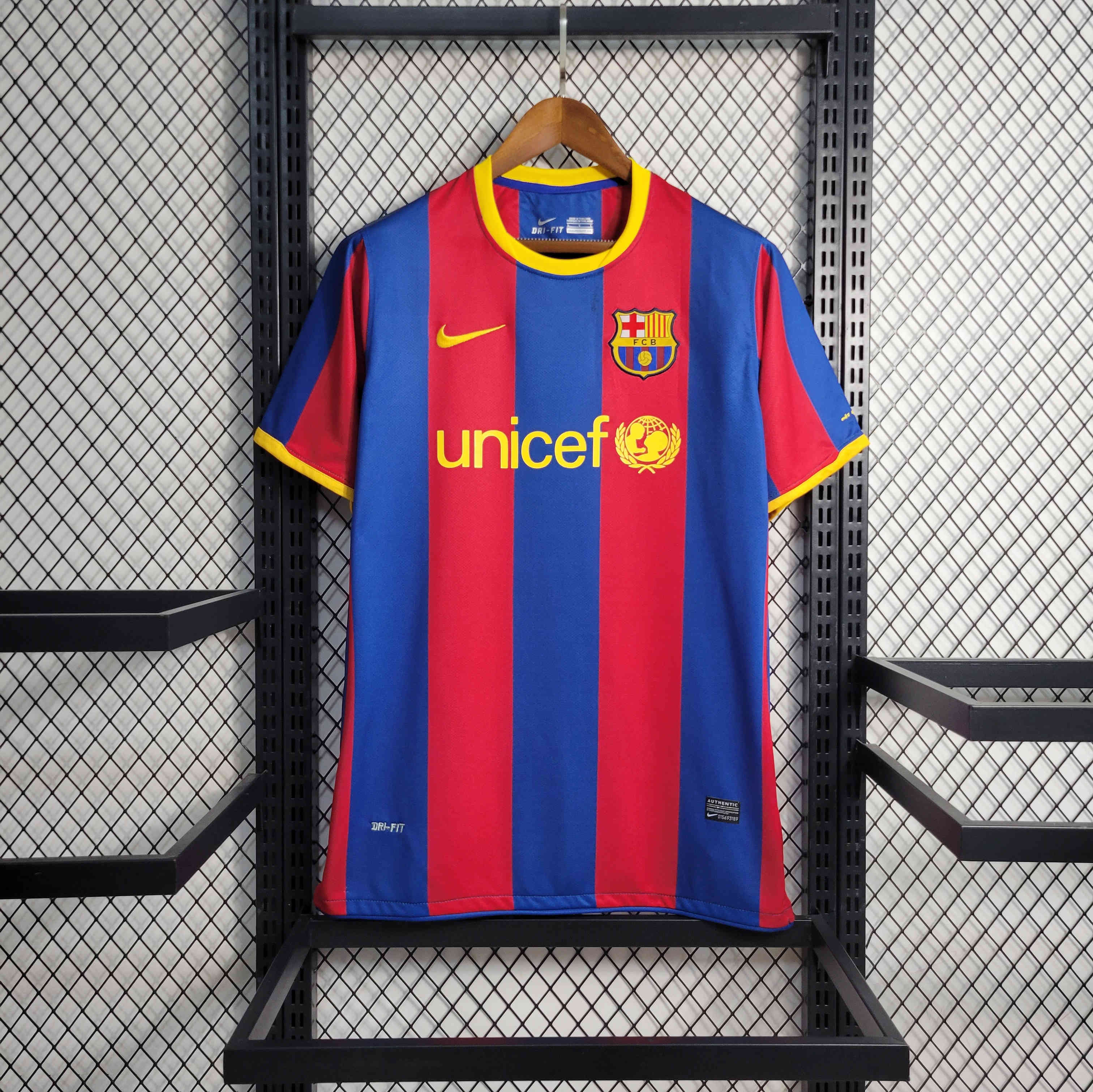 Retro Barcelona 10-11 Home Retro