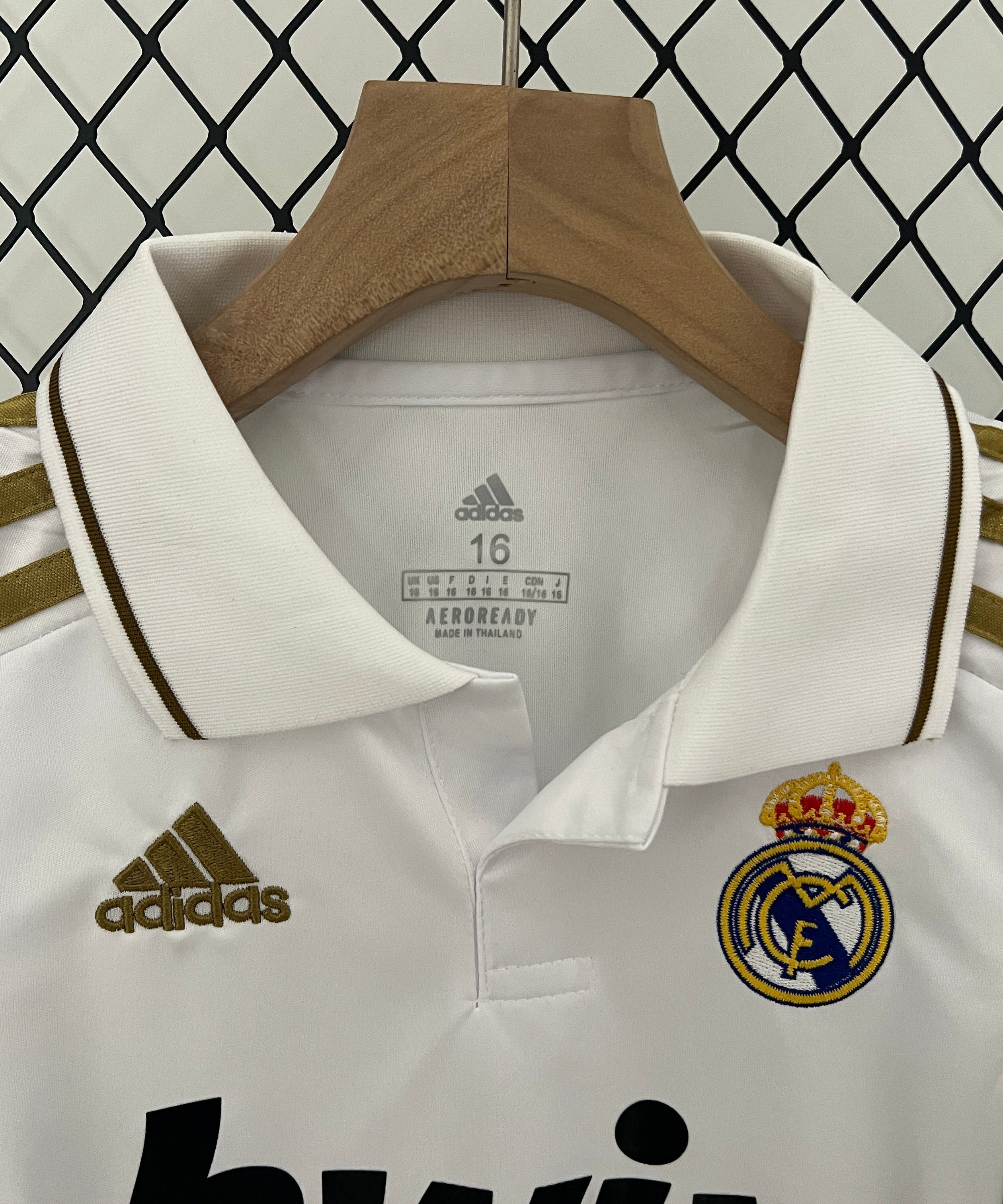 Real Madrid 11/12 Home Jersey Kids