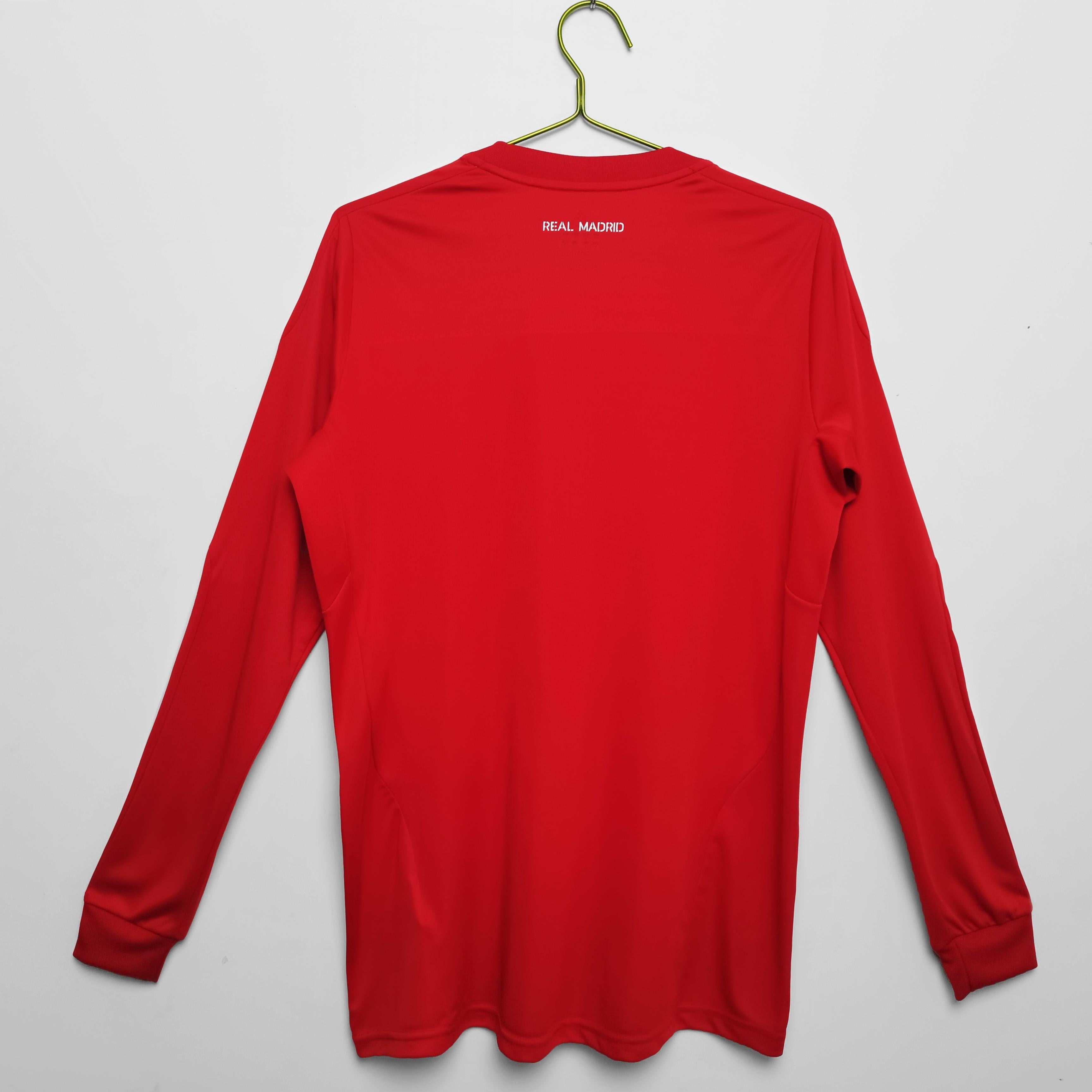 Real Madrid 2011-2012 Long Sleeve Away Kit Retro