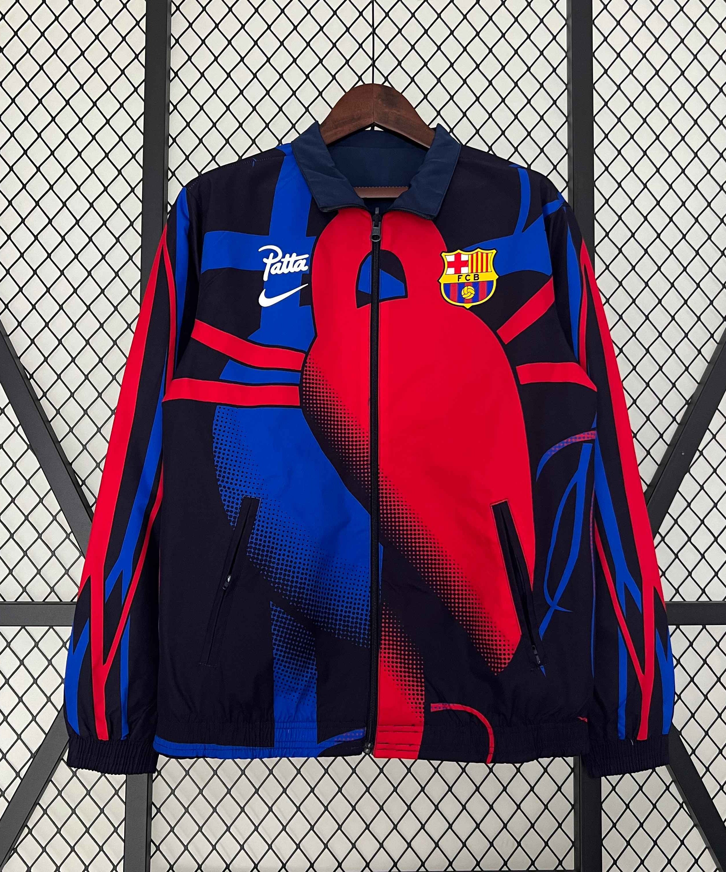 Fc Barcelona 23-24 Windbreaker Reversible