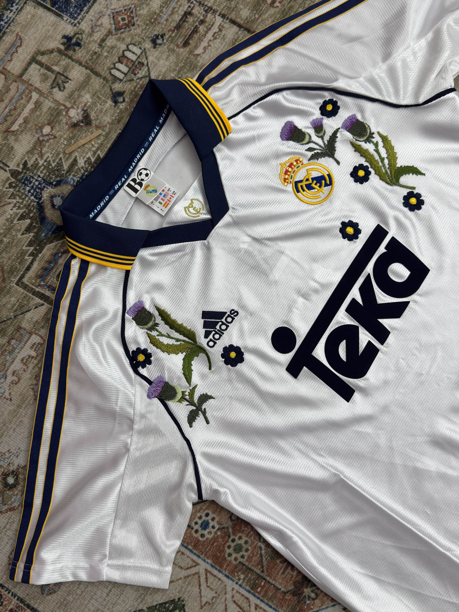 Real Madrid Embroidered Jersey 1999/2000
