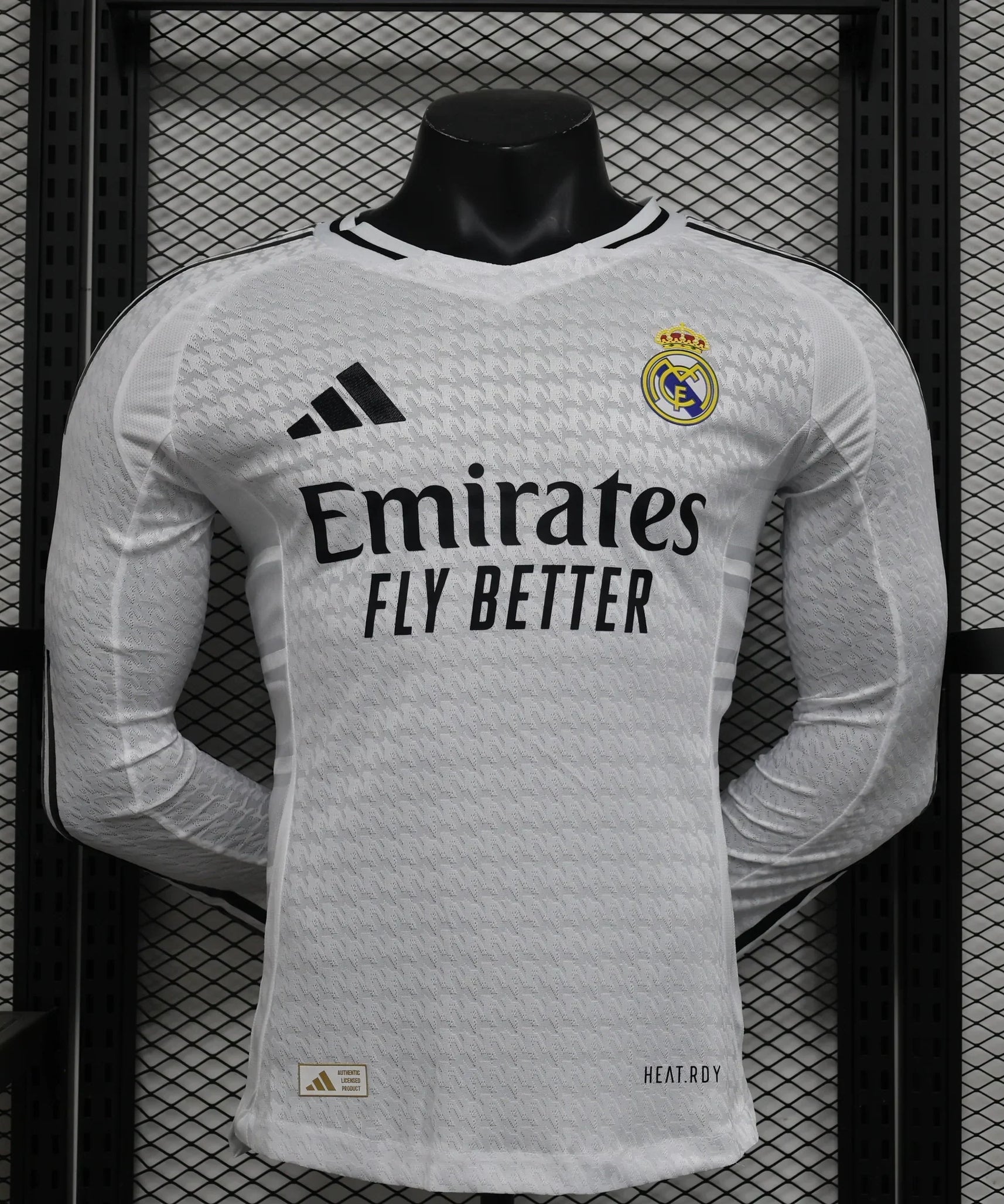 Real Madrid 2024-2025 Home Kit Long Sleeve