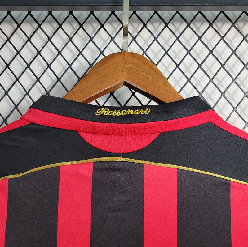 Ac Milan 06/07 Jersey | Long Sleeve Jersey Home Retro | Malgane