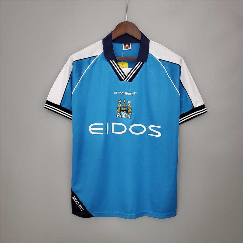 Manchester City 99-01  Home Kit Retro