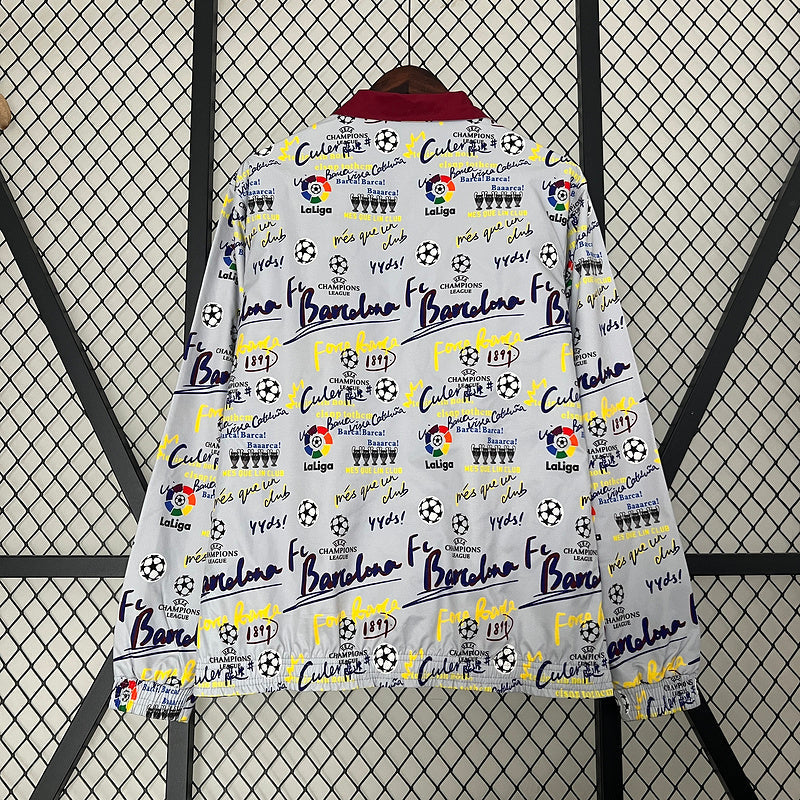 Fc Barcelona 24-25  Windbreaker Reversible