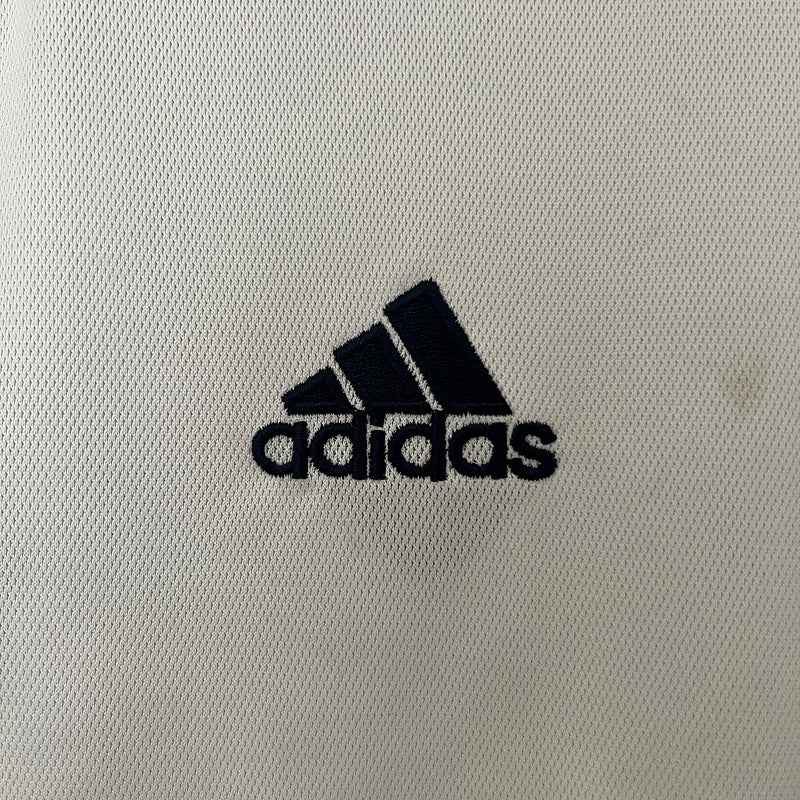 Real Madrid 00-01  Home Long Sleeve Retro Jersey