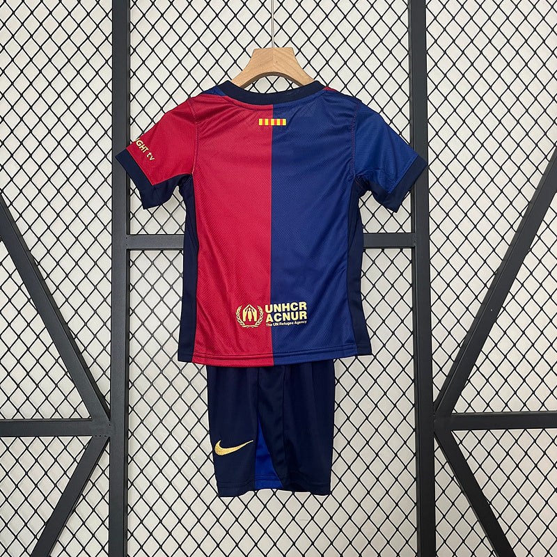 Barcelona 24-25 Home Kids Jersey