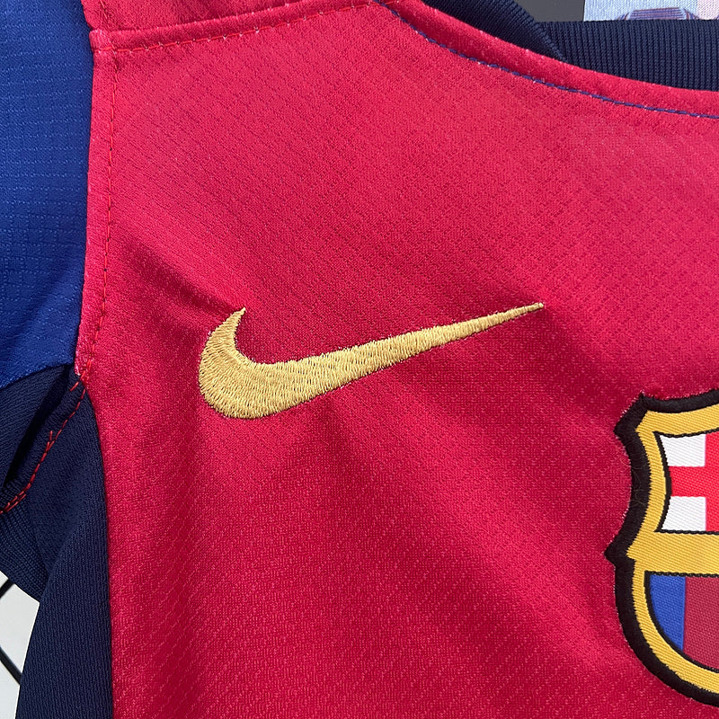 Barcelona 24-25 Home Kids Jersey