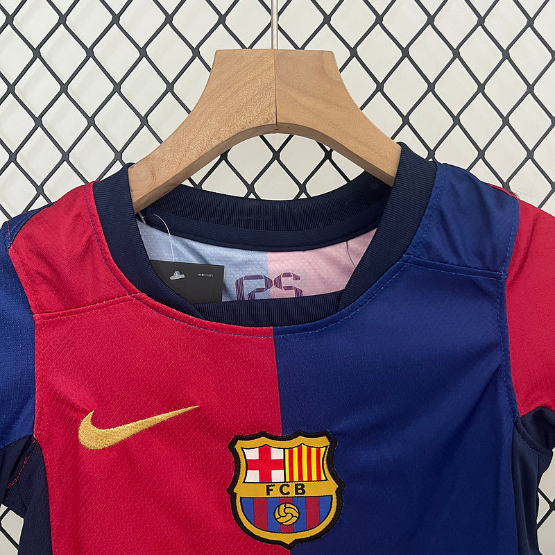 Barcelona 24-25 Home Kids Jersey