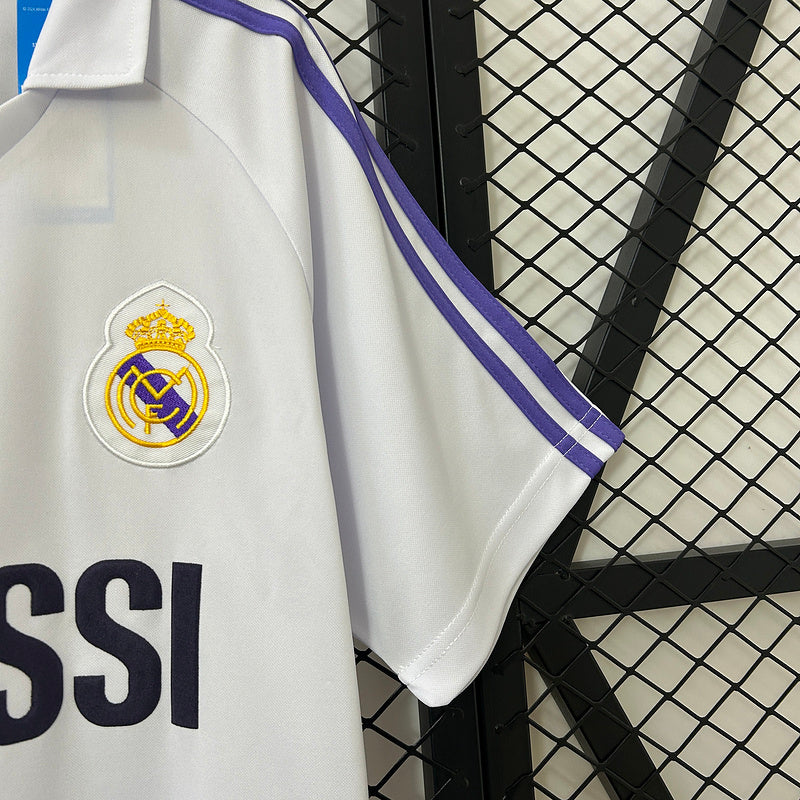 Real Madrid 84-85 Home Retro Jersey