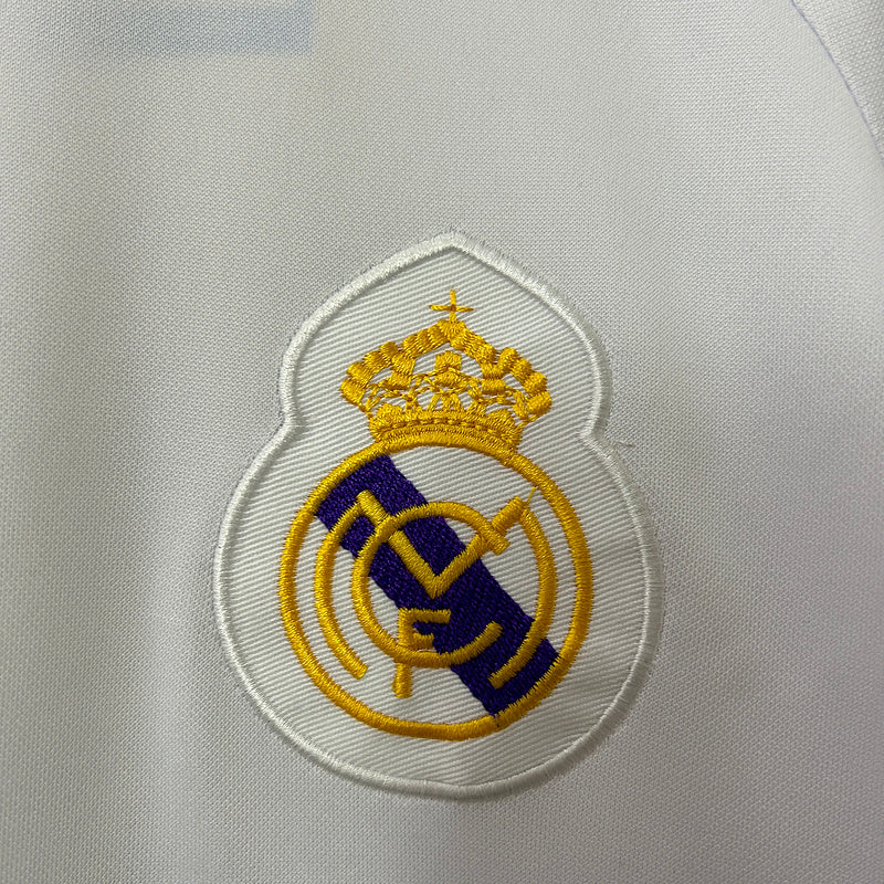 Real Madrid 84-85 Home Retro Jersey