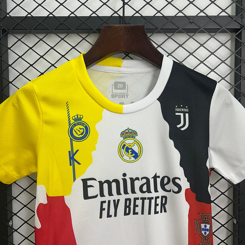Ronaldo Jersey for Kids | Ronaldo All Teams Kids Kit | Malgane