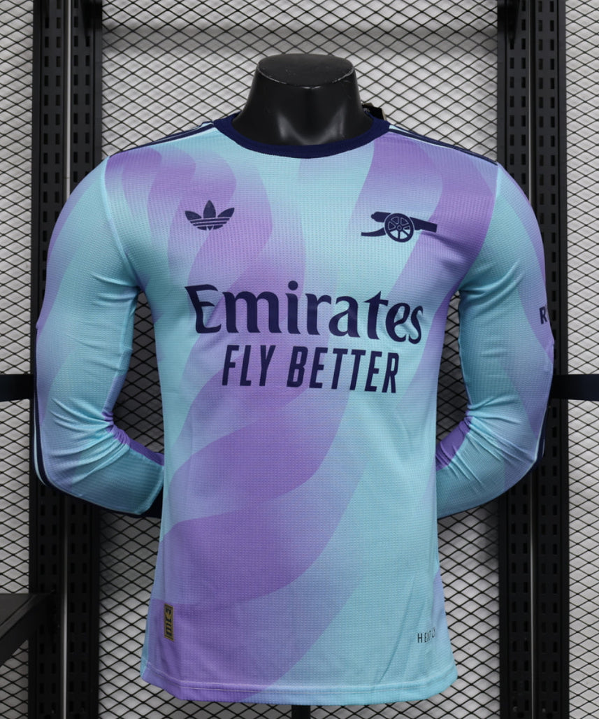 Arsenal 2024-2025 Third Kit Long Sleeve