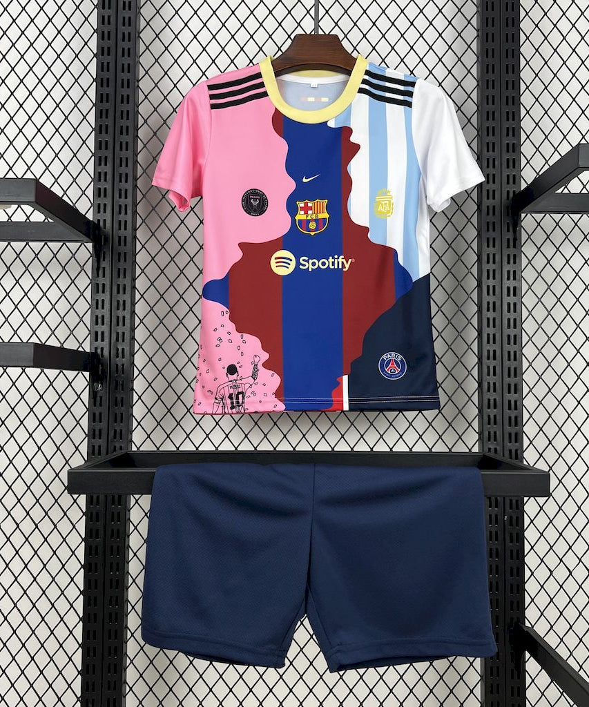 Messi All Teams Kids Kit