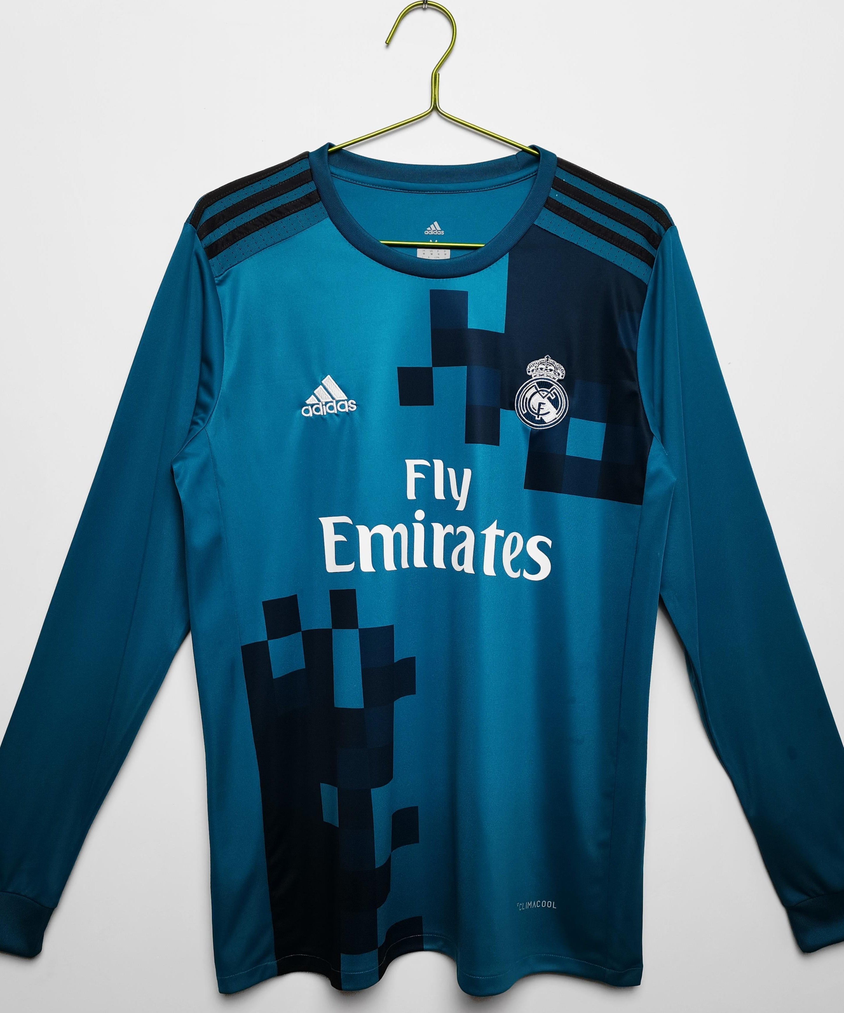 Real Madrid 2017-2018 Long Sleeve Away Kit