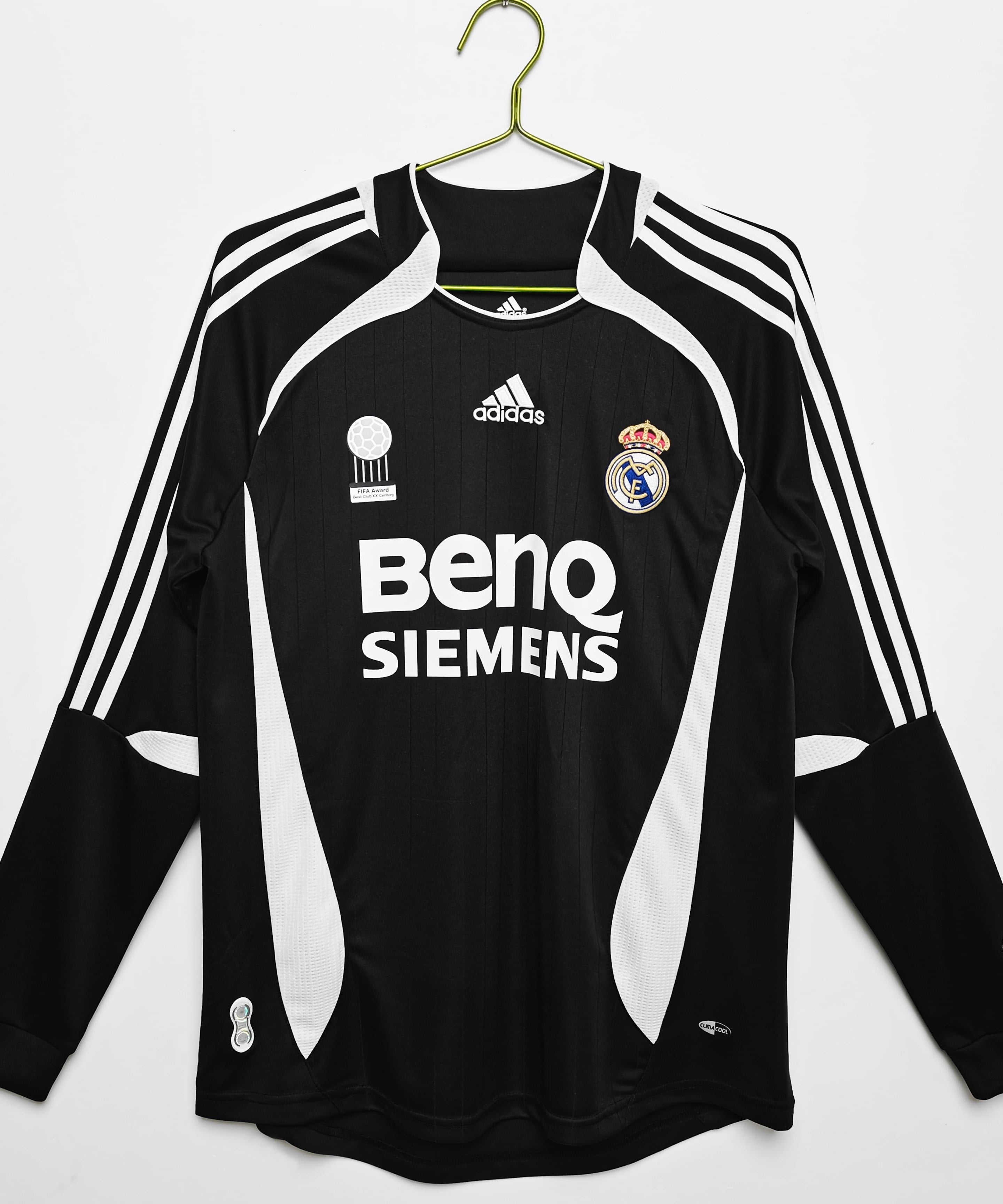Real Madrid 2006-2007 Long Sleeve Away Kit