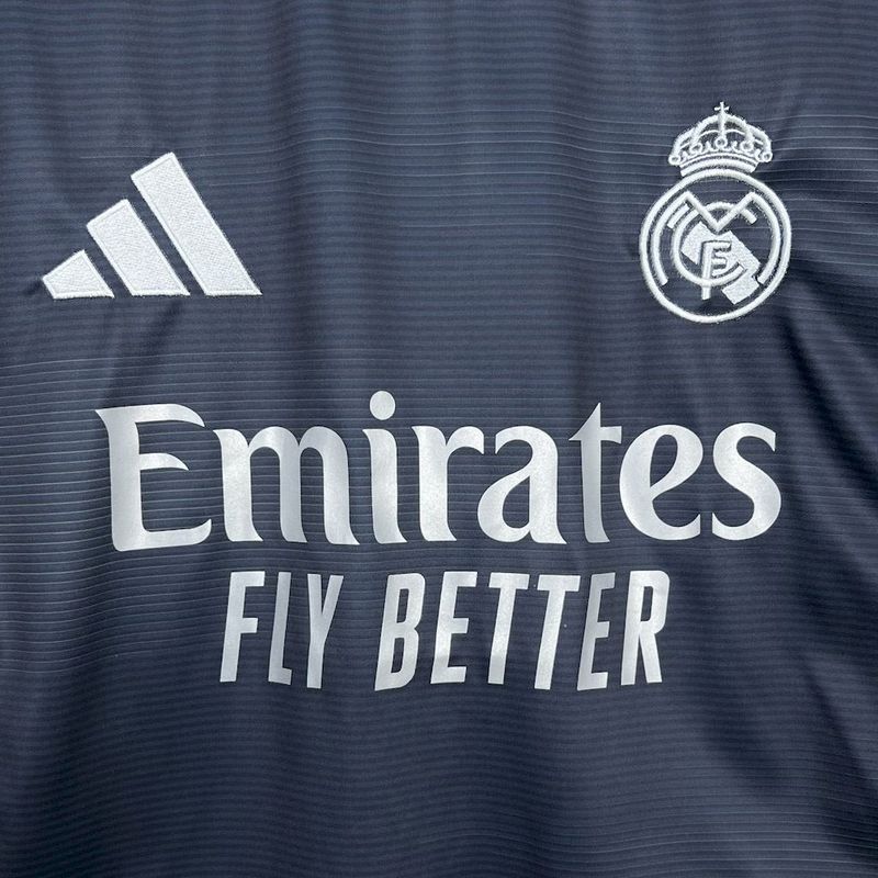 Real Madrid 25-26 Away Long Sleeve Jersey