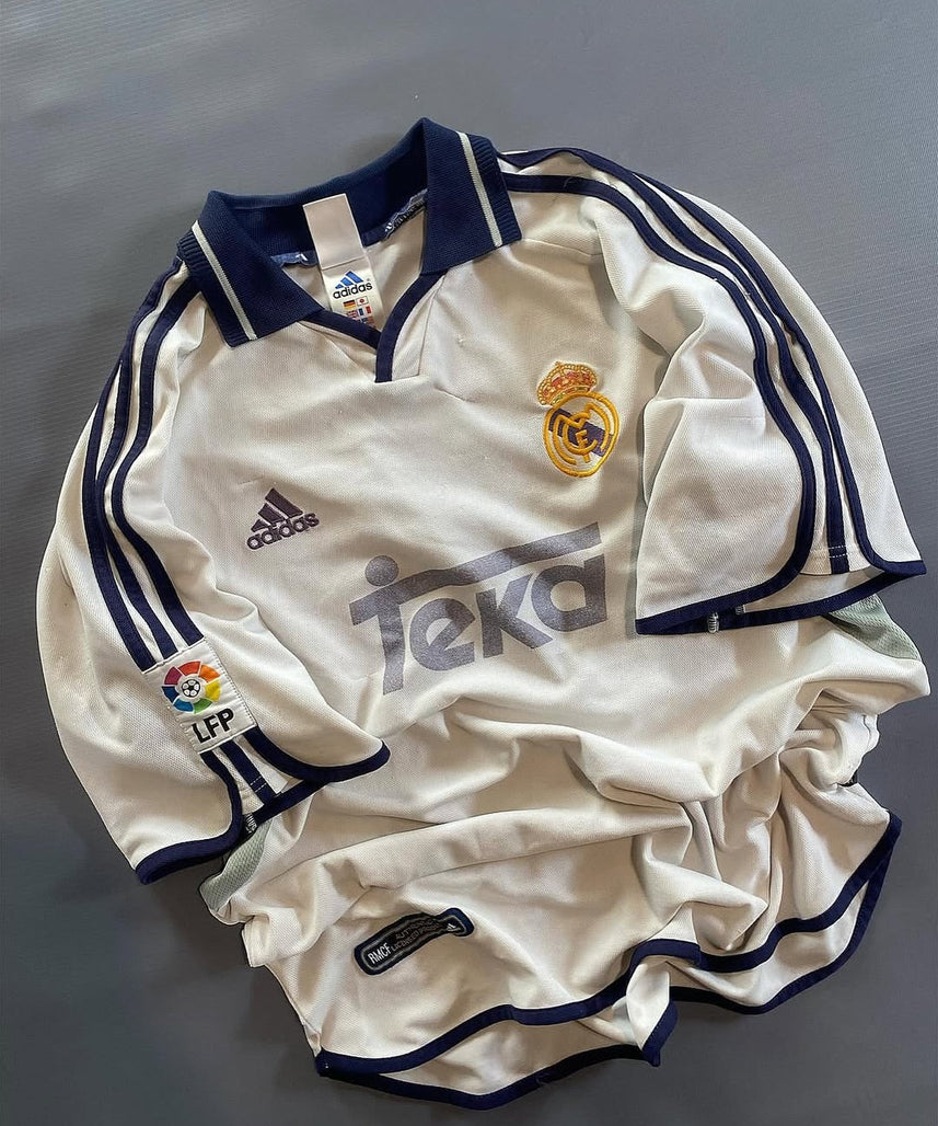 Real Madrid Retro Jersey | 2000-2001 Home Retro | Malgane