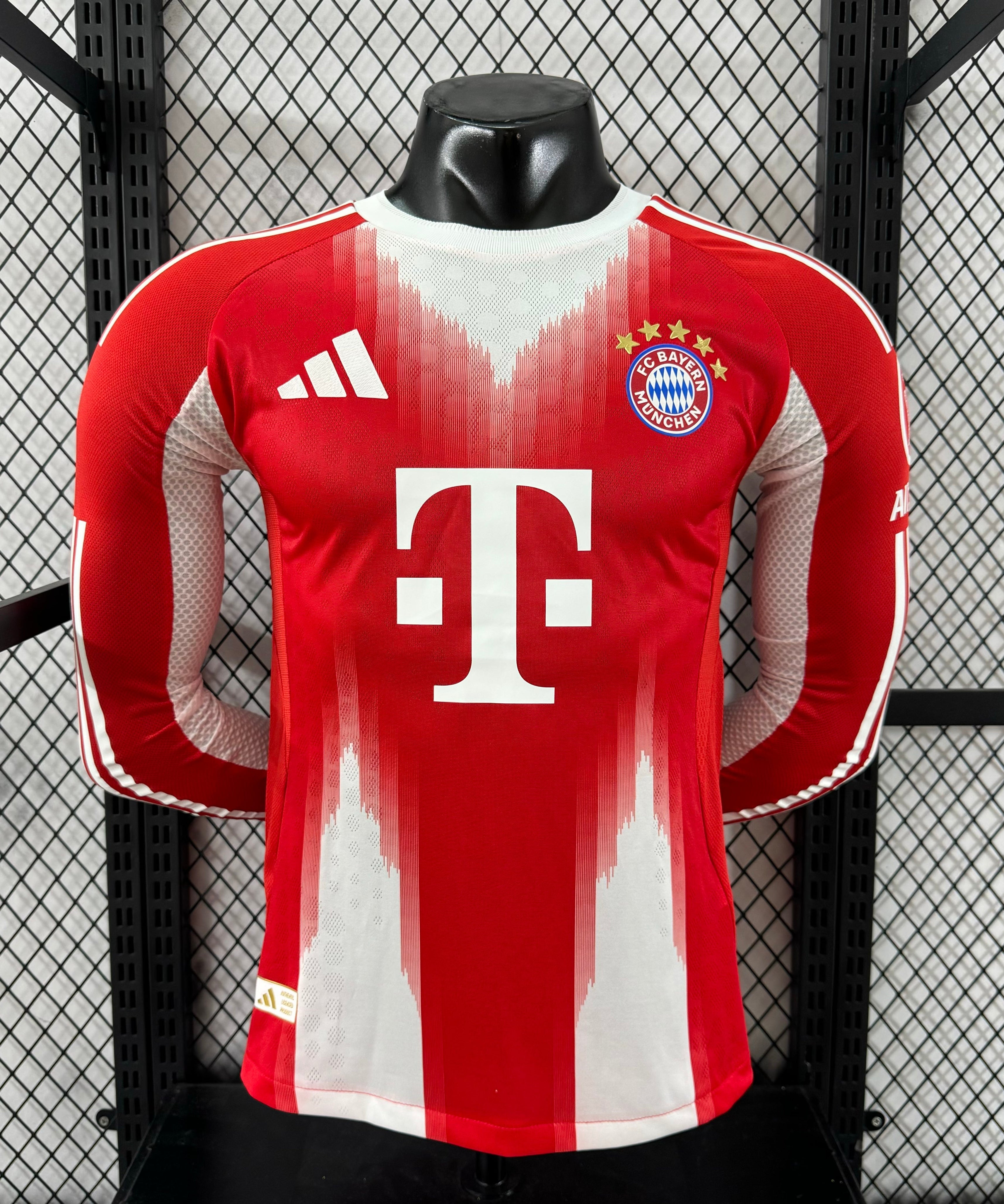 Bayern Munchen 2025-2026 Long Sleeve Home Kit
