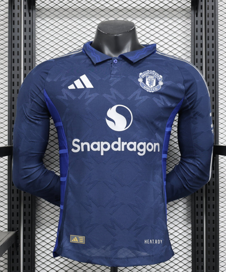 Manchester United 2024-2025 Away Kit Long Sleeve