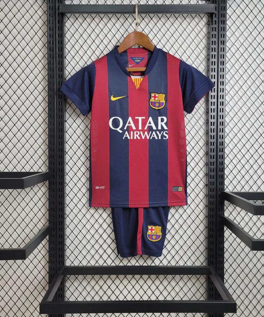 Barcelona 14/15 Home Jersey Kids