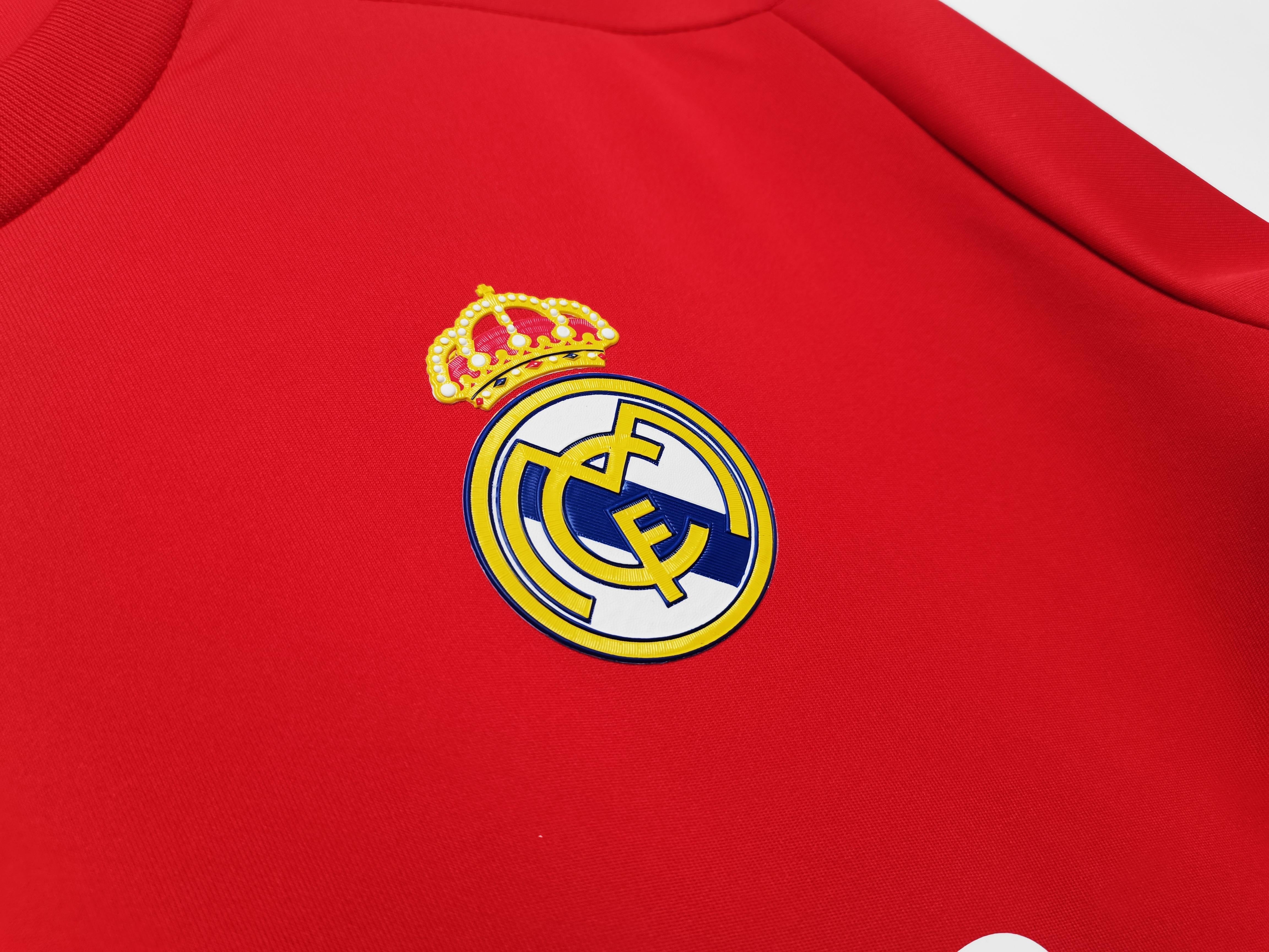 Real Madrid 2011-2012 Long Sleeve Away Kit Retro