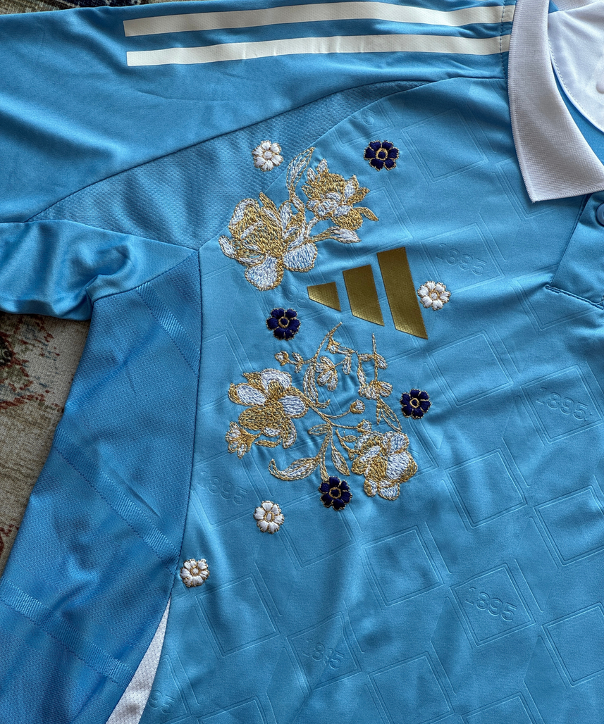 قميص بلجيكا المطرز 2024/2025