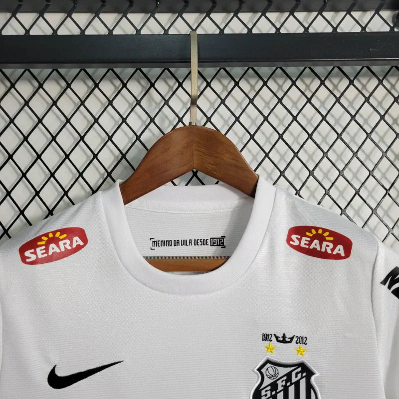 Santos 11/12 Home Retro Jersey Kids