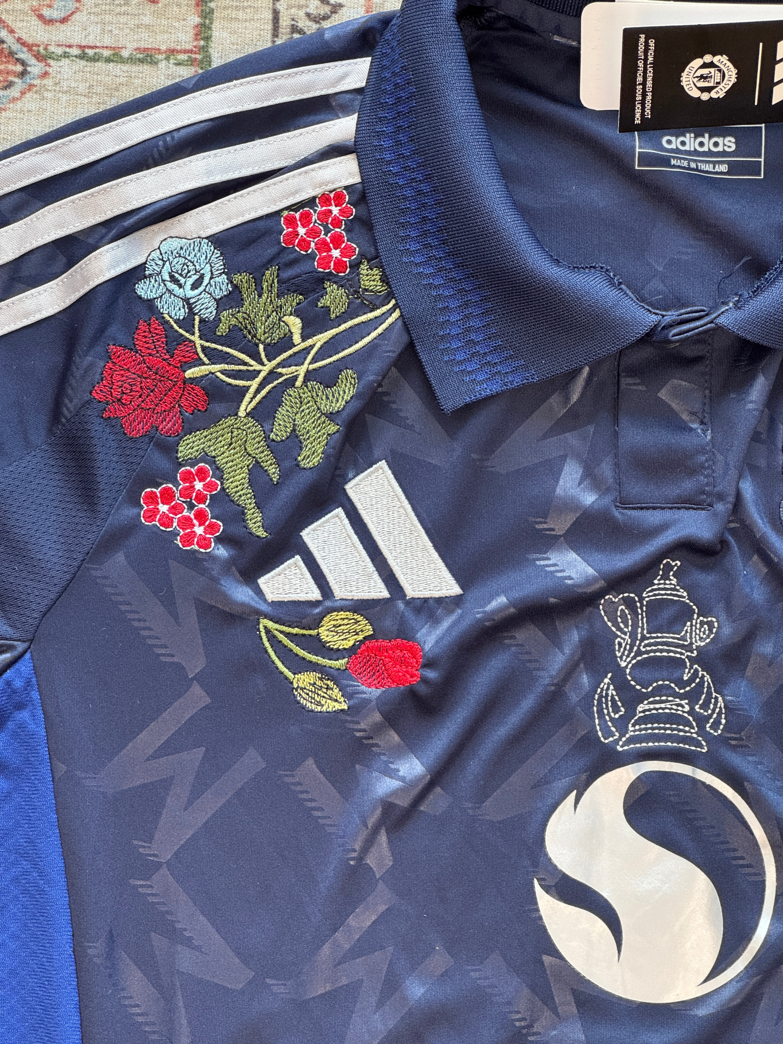 Manchester United Embroidered Jersey 2024/2025