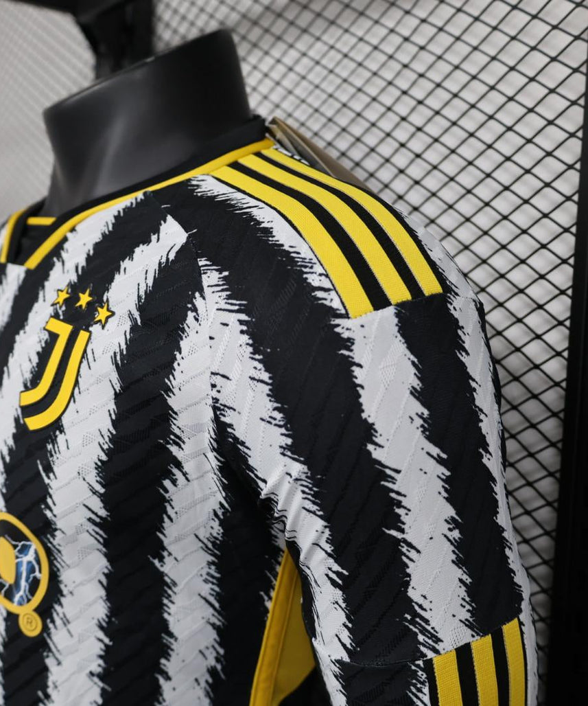 Juventus 2023-2024 Long Sleeve Home Kit