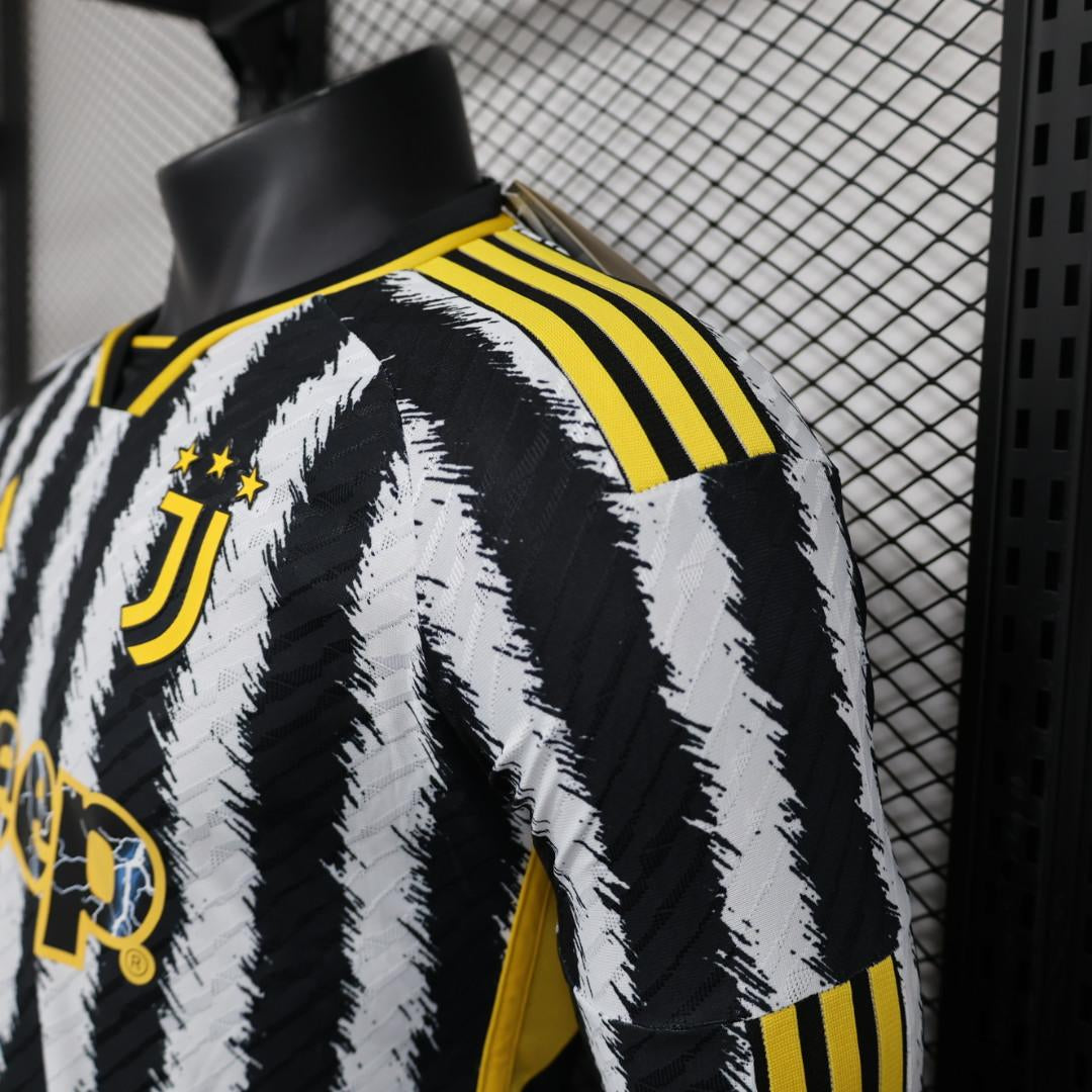 Juventus 2023-2024 Long Sleeve Home Kit