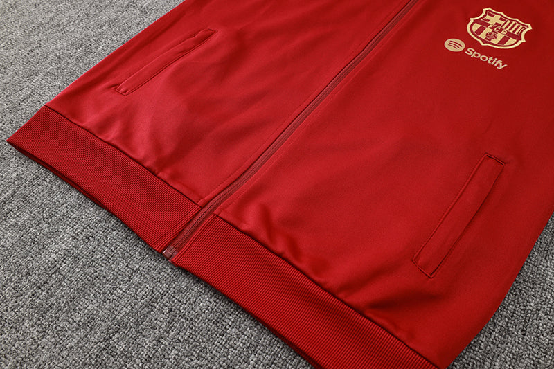Barcelona Red Tracksuit 24-25