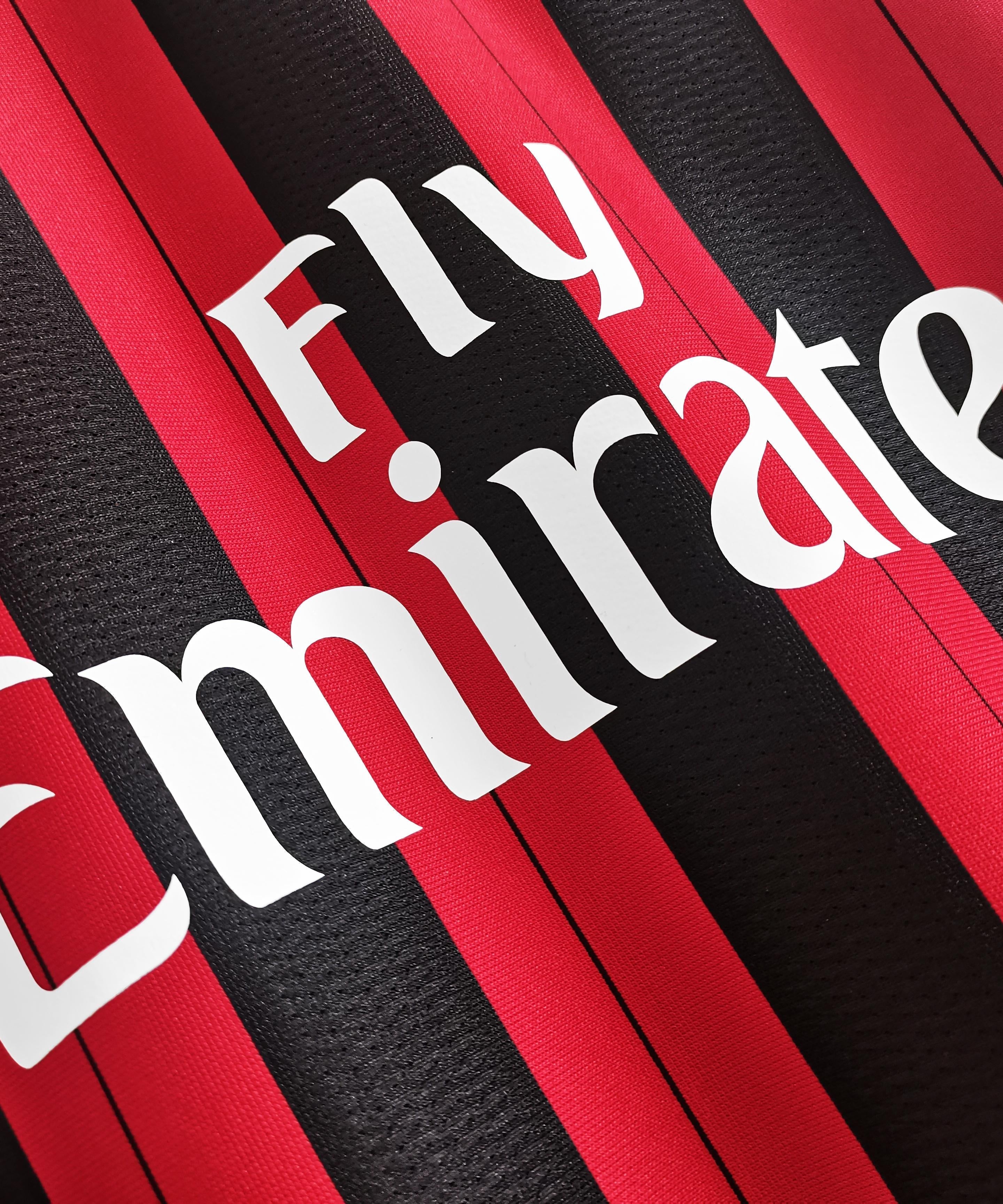 AC Milan 2013-2014 Long Sleeve Home Kit