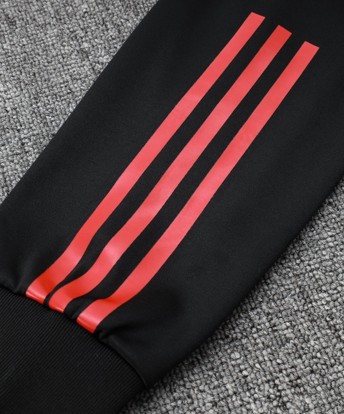 Manchester United Black and Red Tracksuit