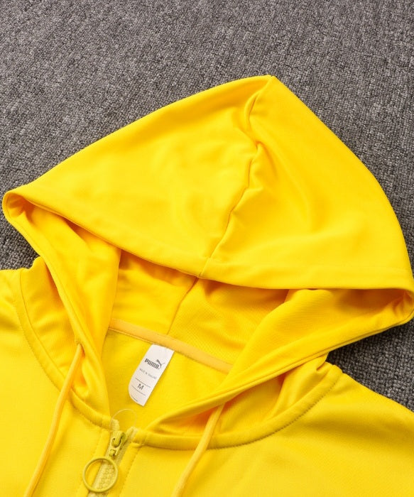 Borussia Dortmund Black and Yellow Tracksuit