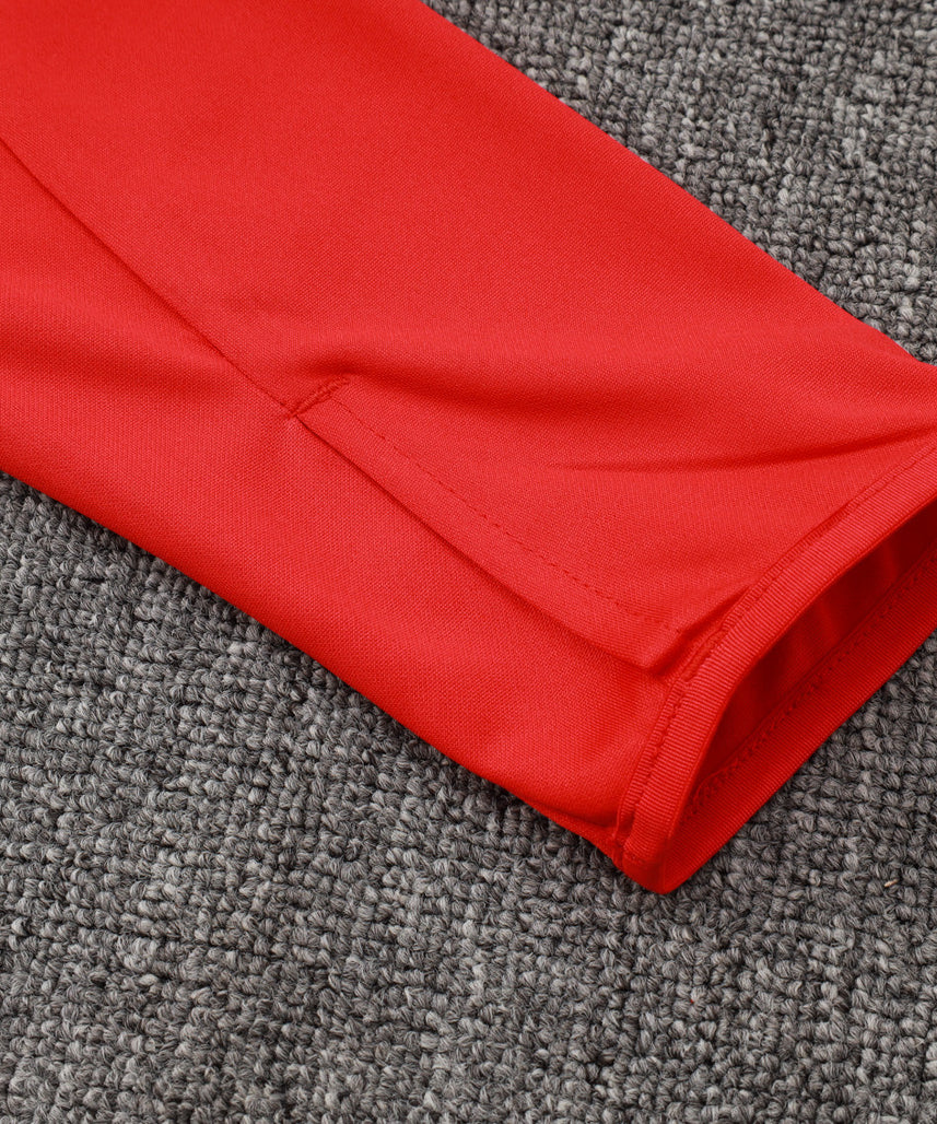 Manchester United Black and Red Tracksuit II