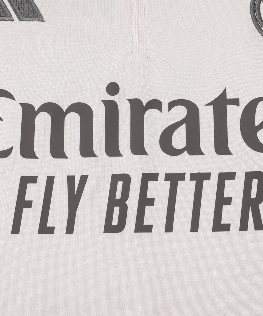 Real Madrid Grey and Beige Tracksuit