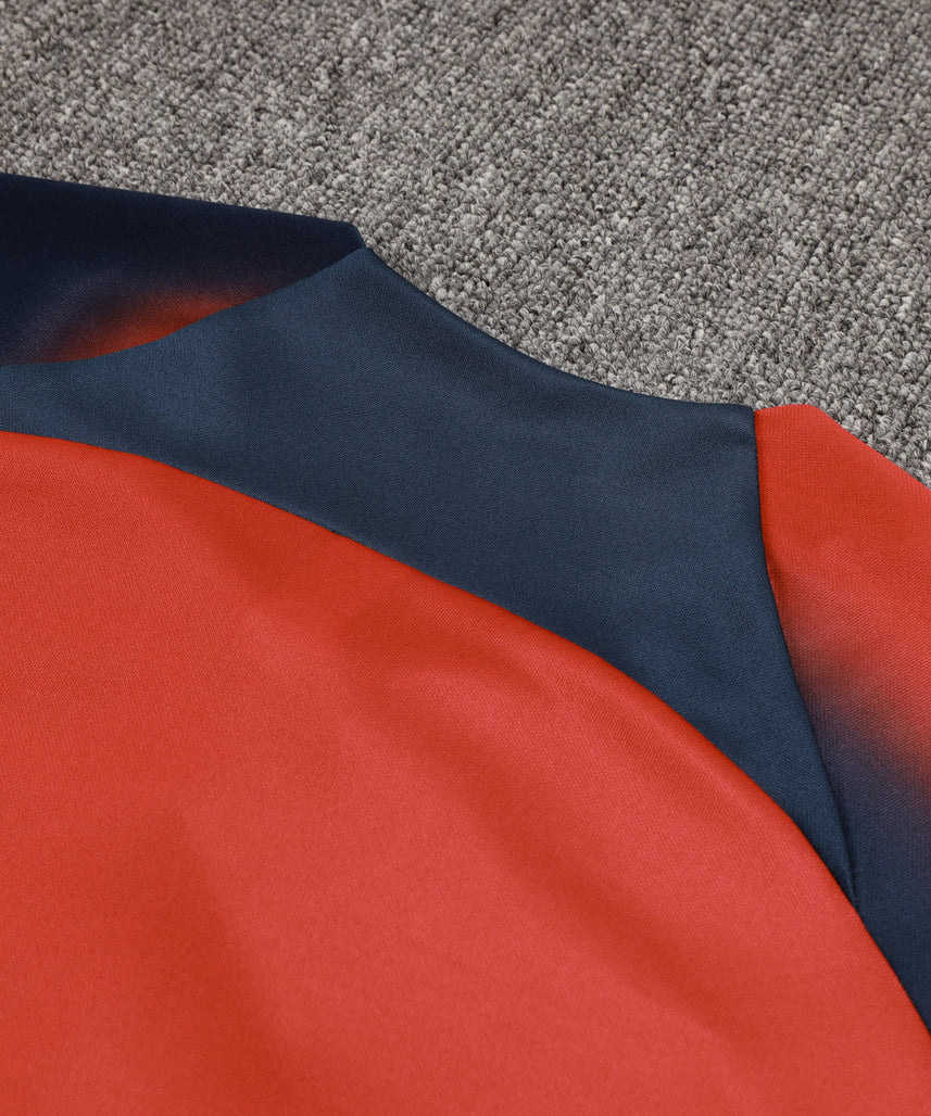 Paris-Saint-German Dark Blue and Red Tracksuit III