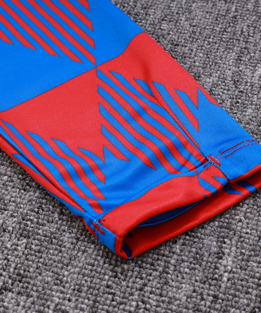 FC Barcelona Dark Blue and Red Tracksuit