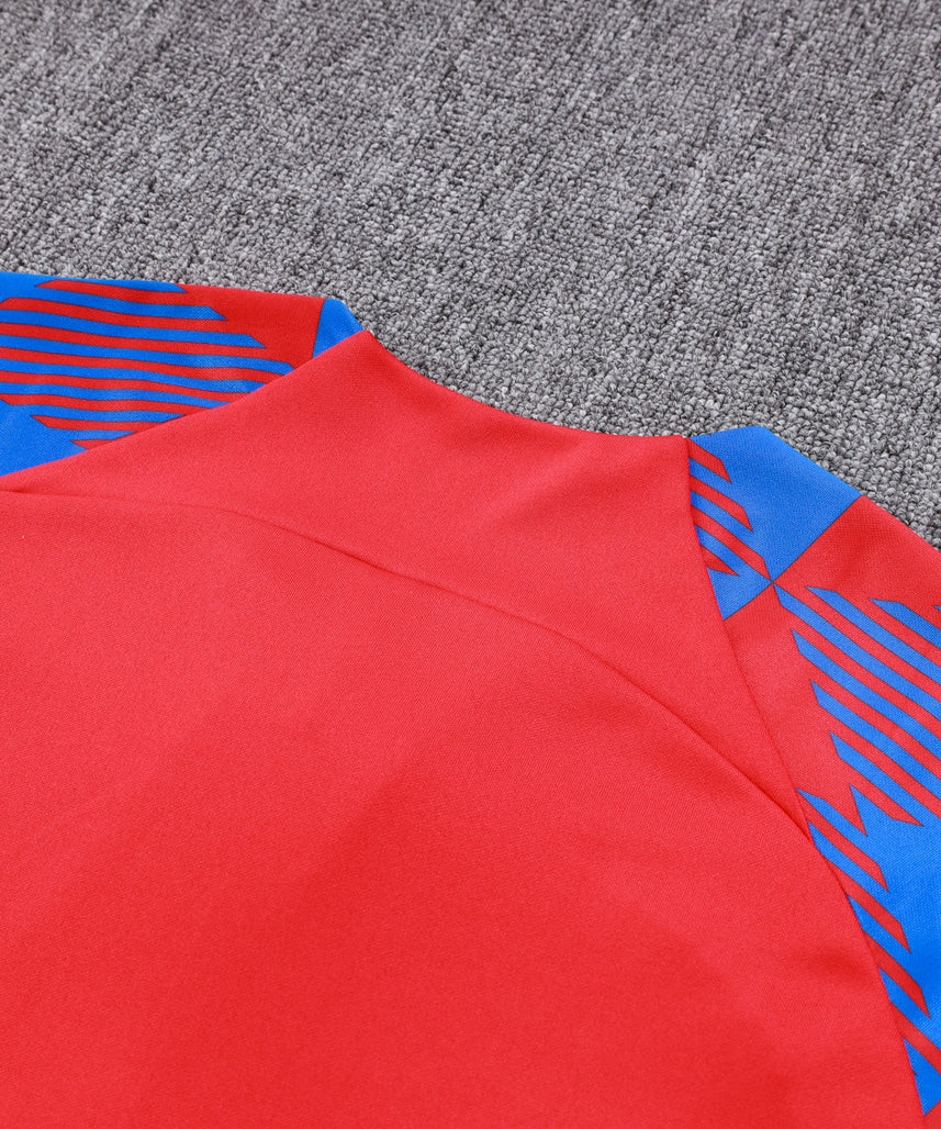 FC Barcelona Dark Blue and Red Tracksuit
