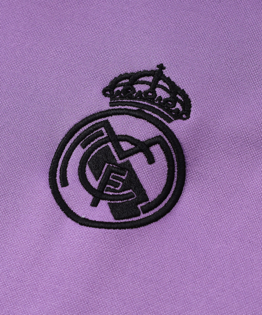 Real Madrid White and Violet Tracksuit
