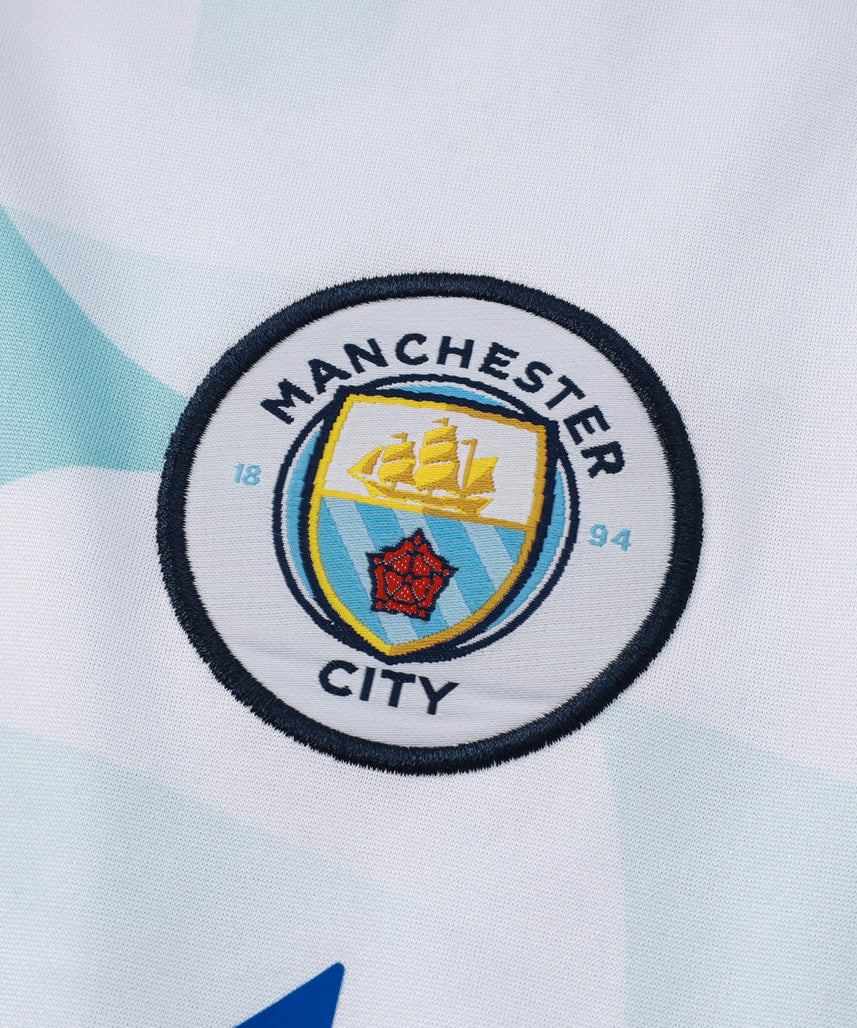 Manchester City White and Blue Tracksuit