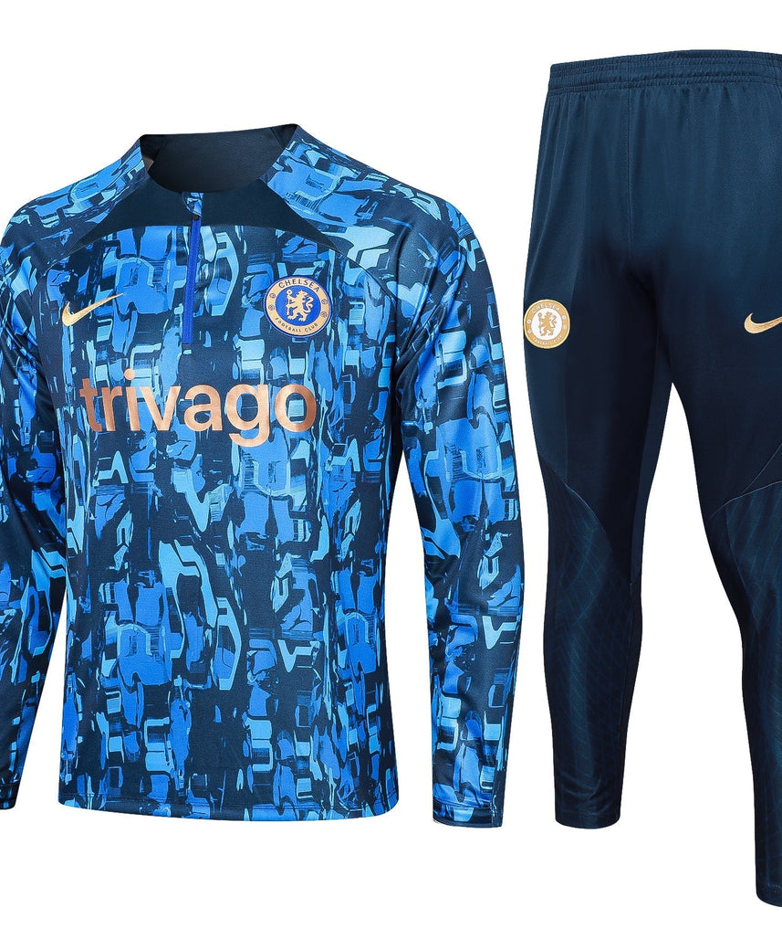 Chelsea "Blue Matrix" Tracksuit