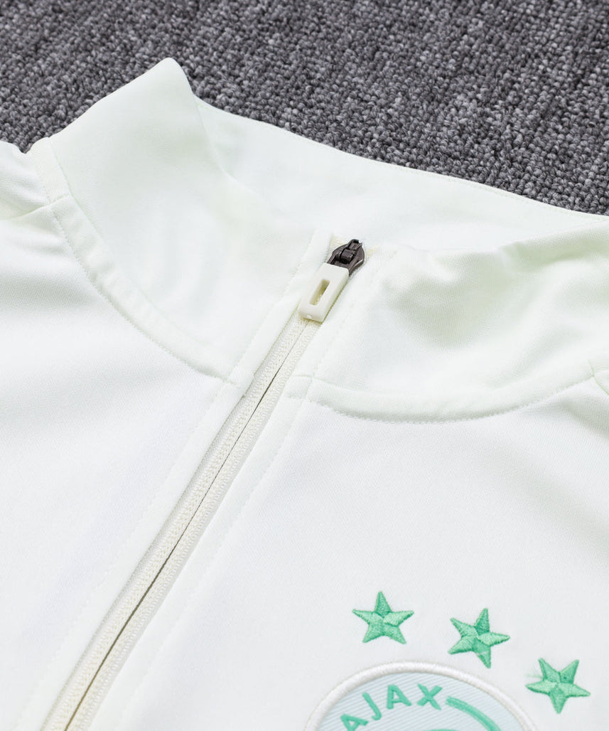 Ajax Dark Blue and White Tracksuit