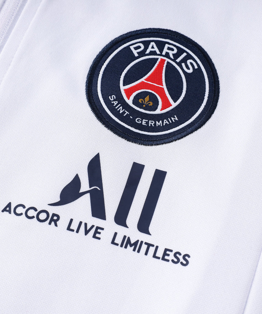 Paris Saint German White and Beige Tracksuit