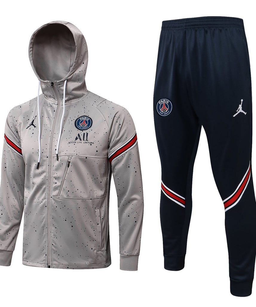 Paris Saint German Dark Blue and Grey Tracksuit