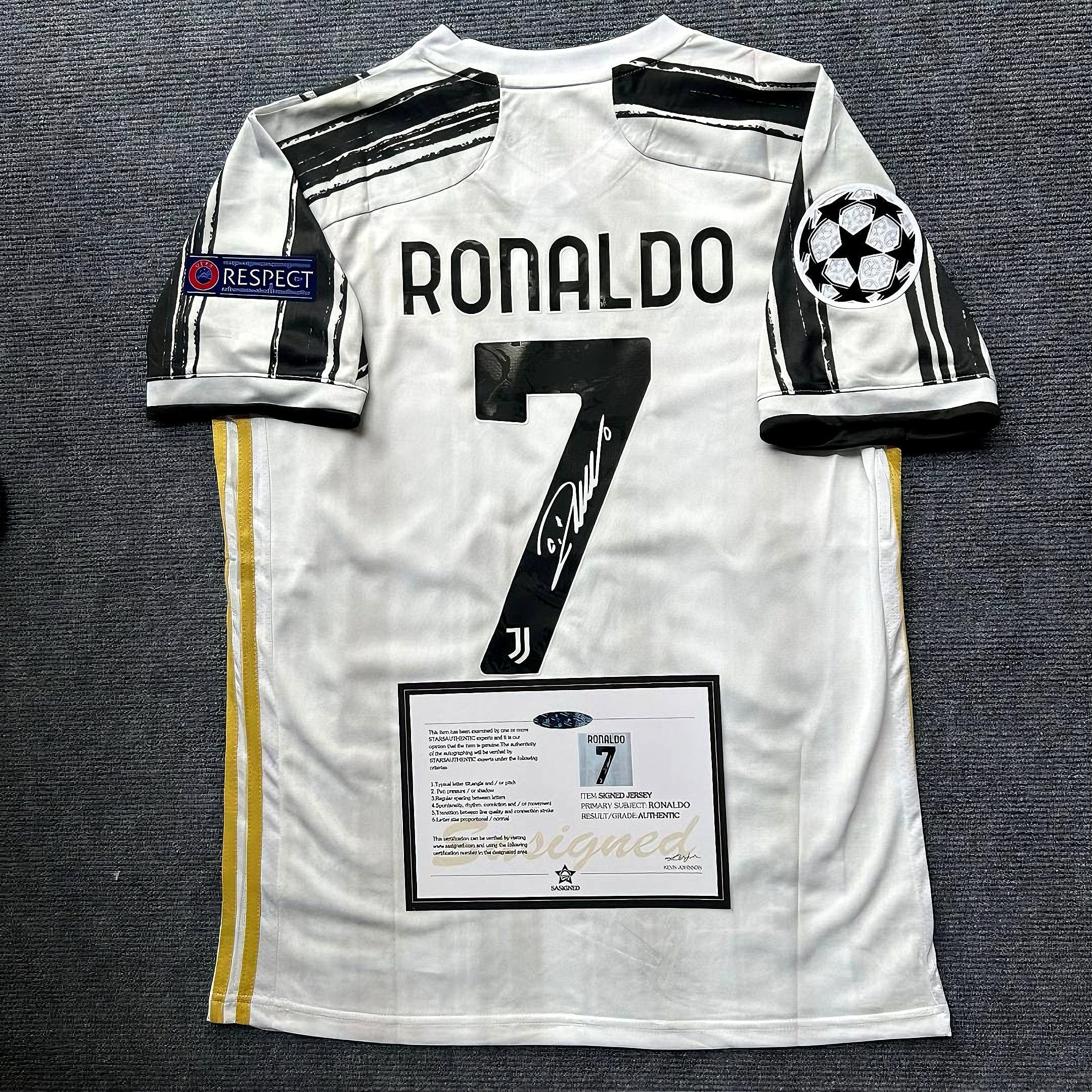 Juventus "Ronaldo" Signed Shirt II