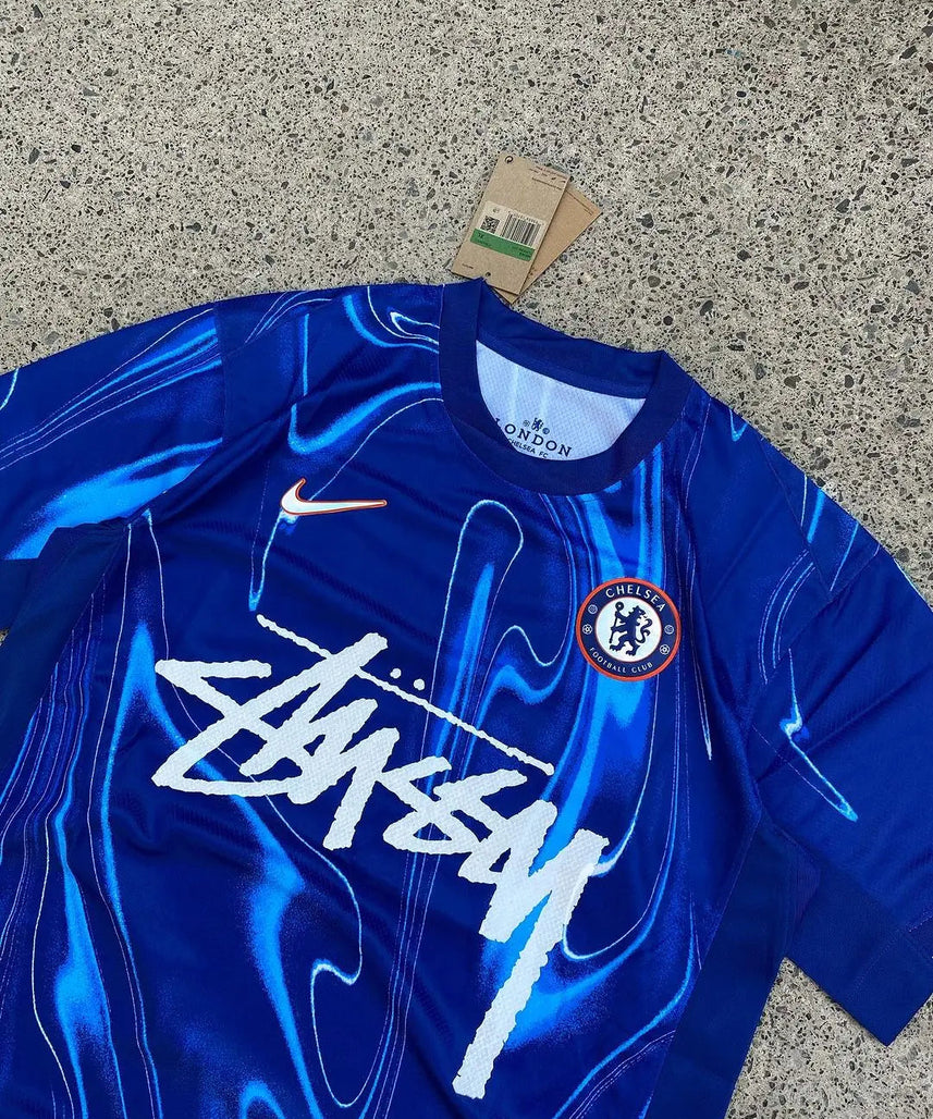 MAILLOT STUSSY X CHELSEA