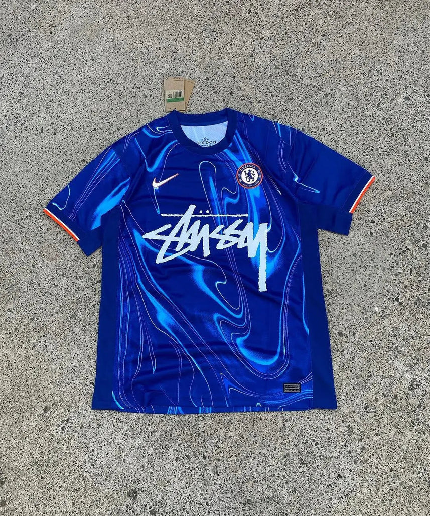 MAILLOT STUSSY X CHELSEA